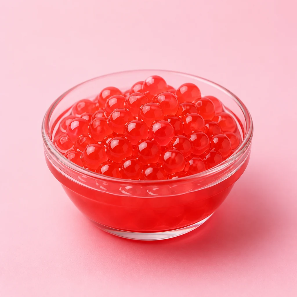 Popping boba fraise